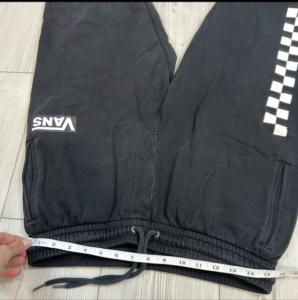 Vans Off The Wall Versa Sweatpants Black Small Comfy Cush Relaxed Fit Pockets - Picture 13 of 13